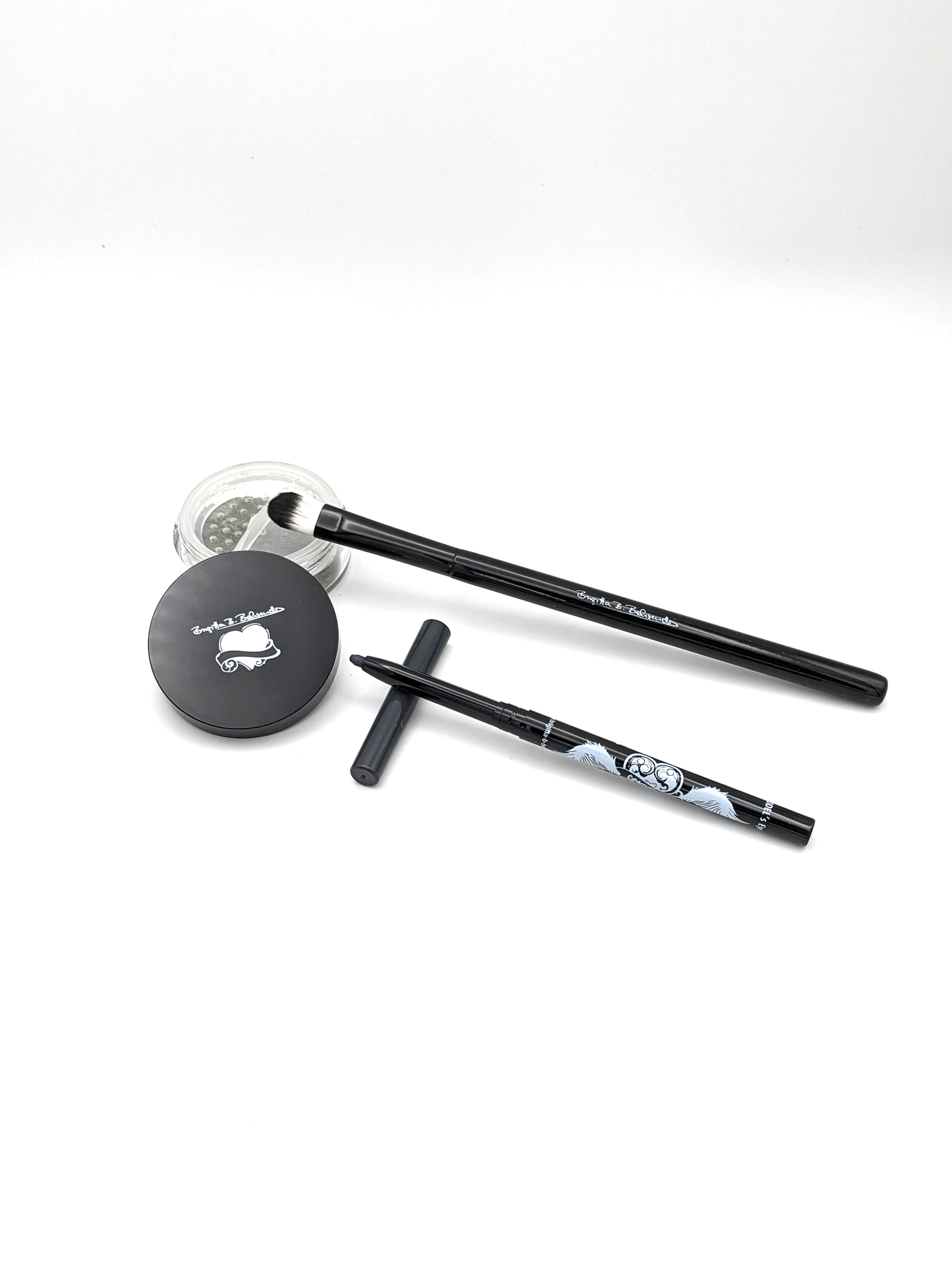 10107PureShadowSetshinygreen Entdeckung für empfindliche Haut - Pure vegan Mineral Make-Up von Brigitta B. Behrens Cosmetics