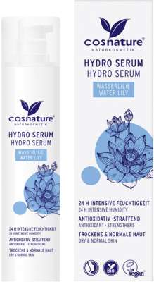 cosnature hydro serum water lilly 30ml Vegane Drogerie: Für Umwelt, Haut und Gewissen