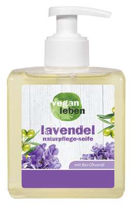 lavendel vegane pflegeseife liquid 300 ml Vegane Drogerie: Für Umwelt, Haut und Gewissen