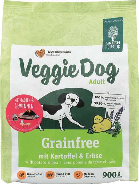 veggie dog grainfree 900 g 13411 Veganes Tierfutter: Ein tierversuchsfreier Leckerbissen für Ihren vierbeinigen Freund